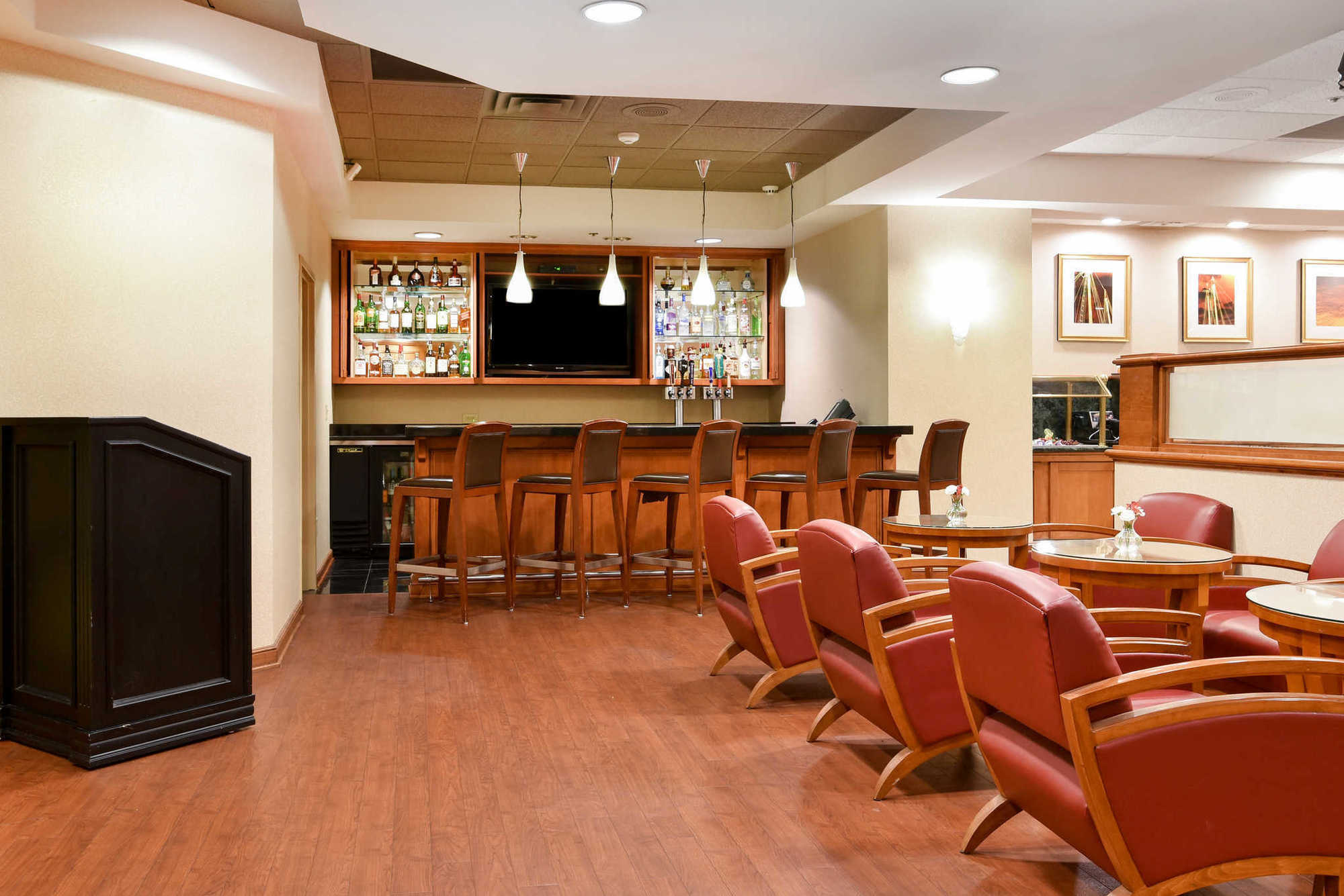 פורטלנד Clarion Hotel Airport מסעדה תמונה